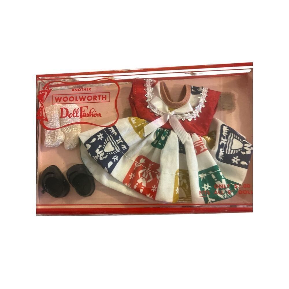 Vintage Woolworth Doll Fashion in box